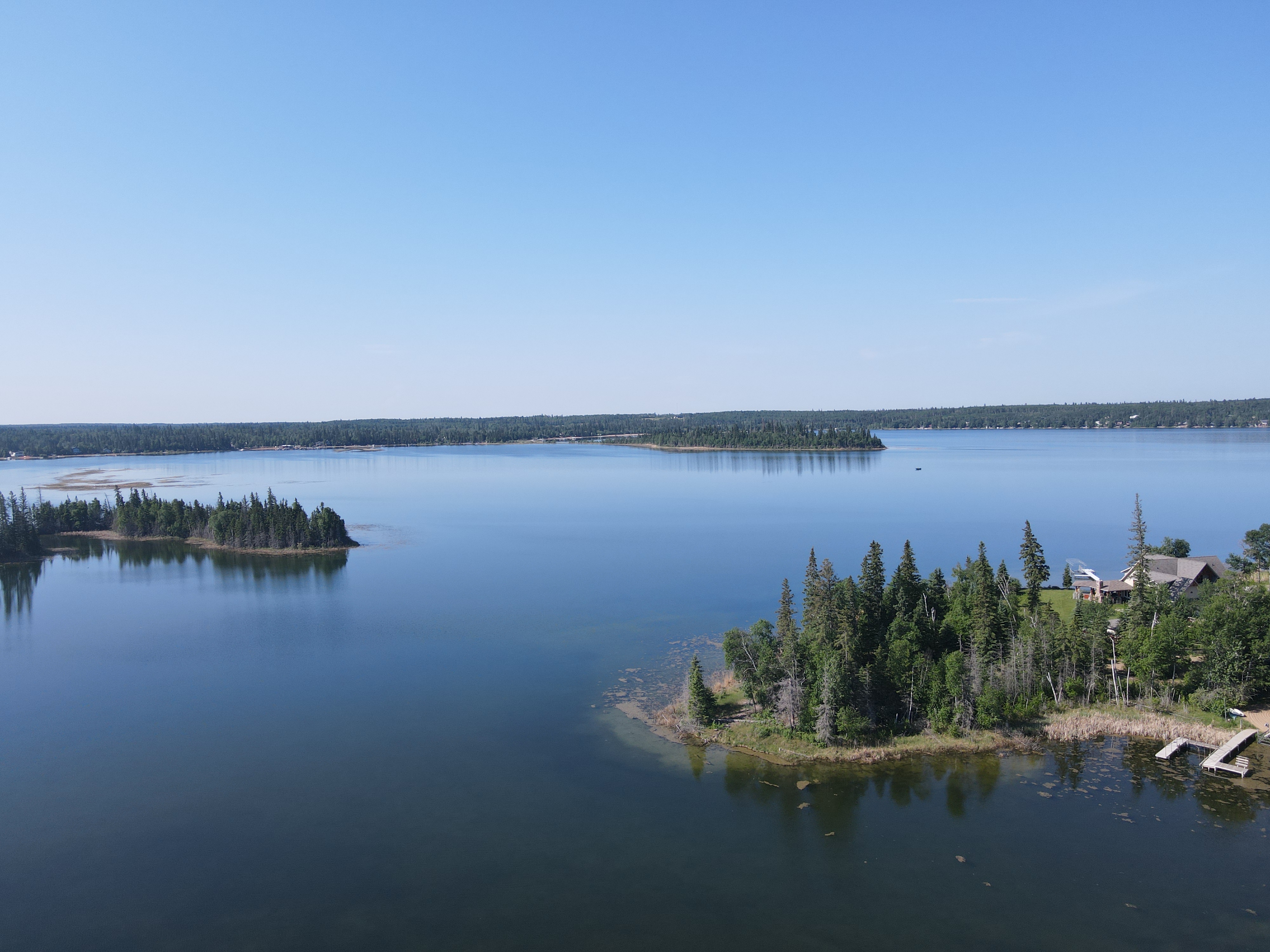 Drone Image of Emma Lake